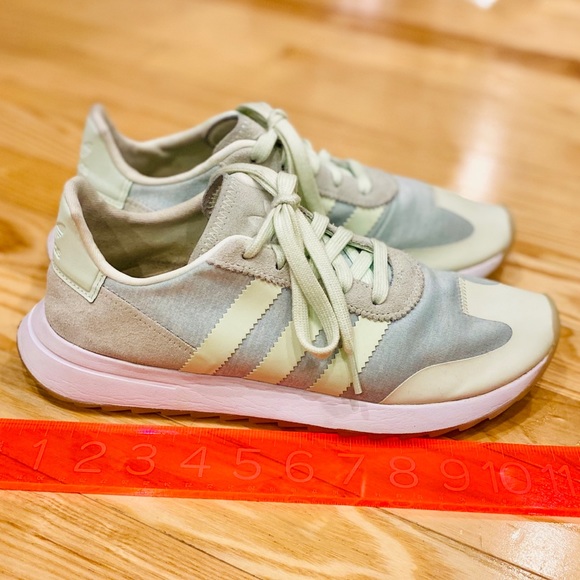 adidas mint green running shoes